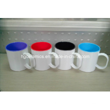 Tasse en plastique sublimation, tasse en plastique à sublimation à deux tons